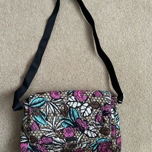 Vera Bradley quilted Canyon Road pattern tote bag